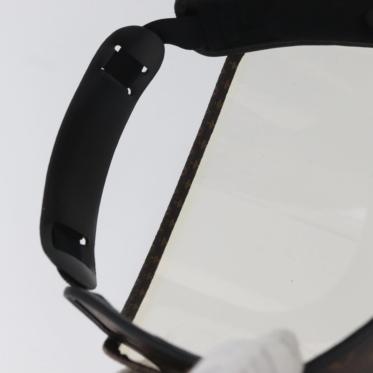 LOUIS VUITTON Monogram Viger LV Shield Sun Visor M76727 LV Auth bs33856