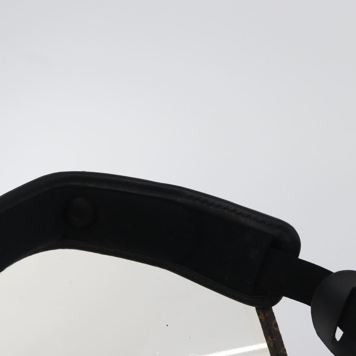 LOUIS VUITTON Monogram Viger LV Shield Sun Visor M76727 LV Auth bs33856