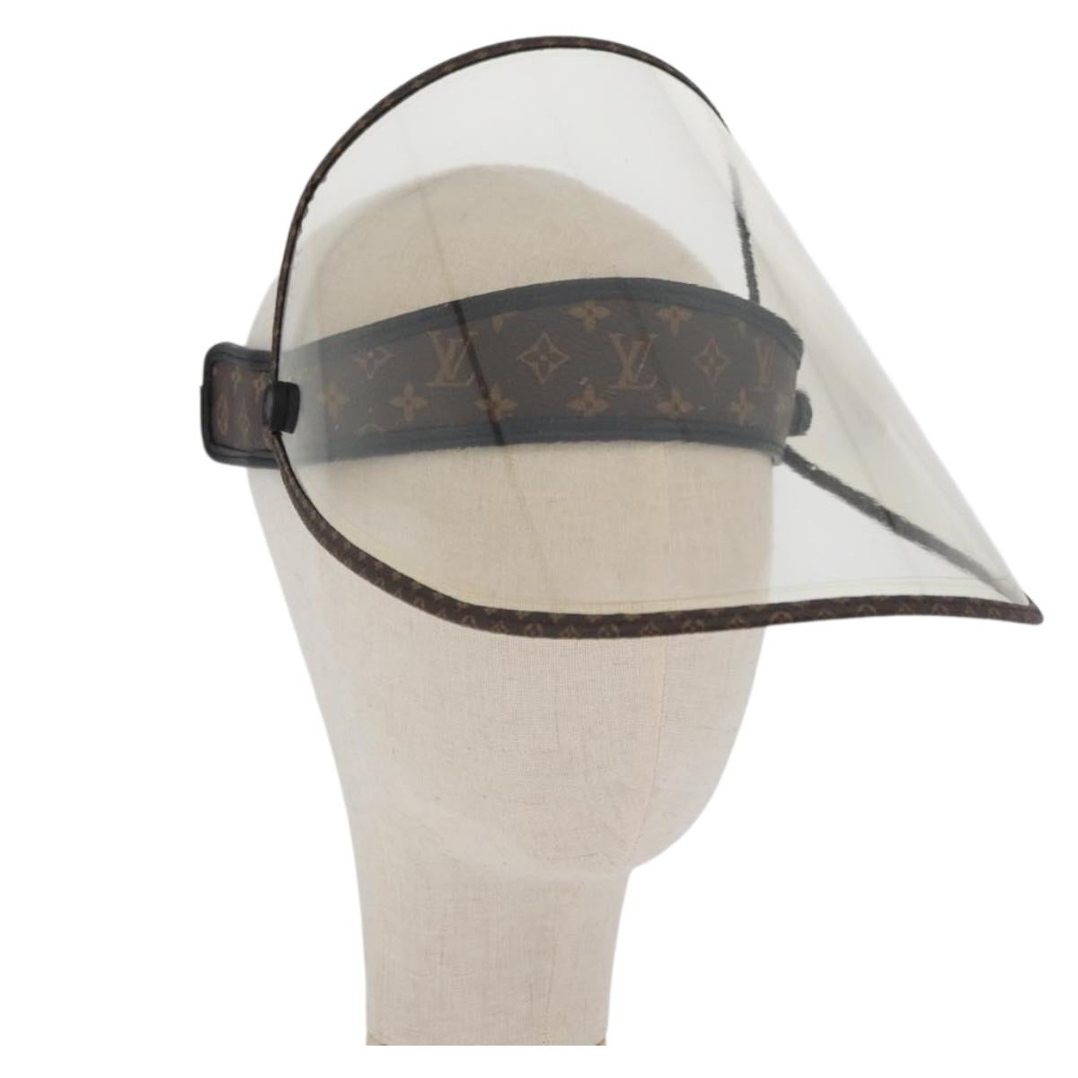 LOUIS VUITTON Monogram Viger LV Shield Sun Visor M76727 LV Auth bs33856