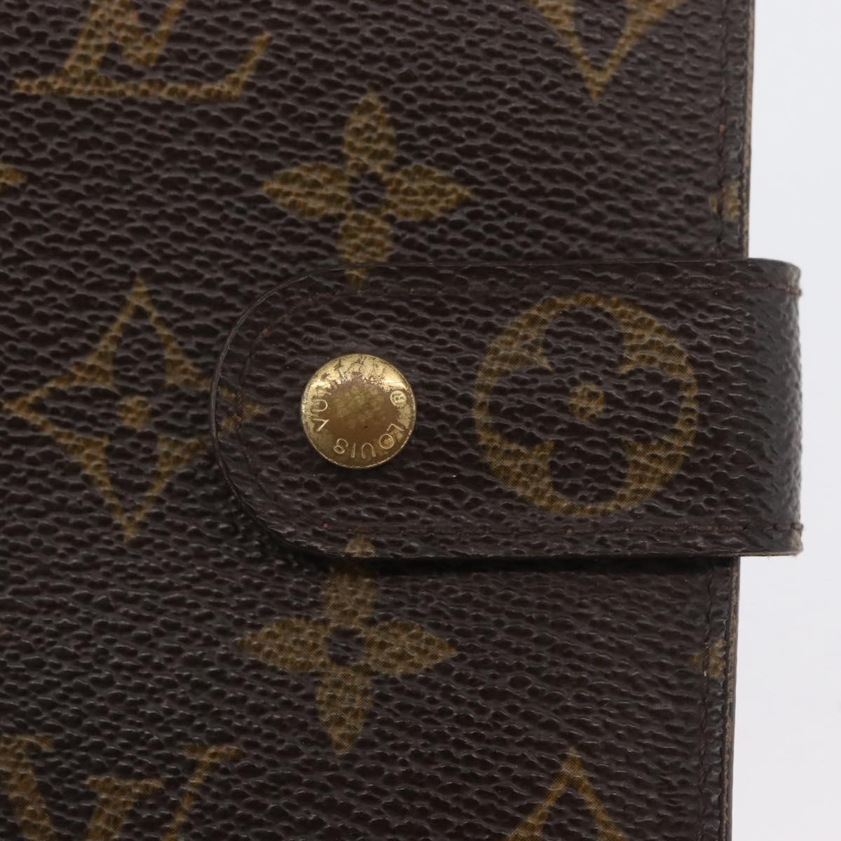 LOUIS VUITTON Monogram Porto Papie Zip Wallet M61207 LV Auth bs33861
