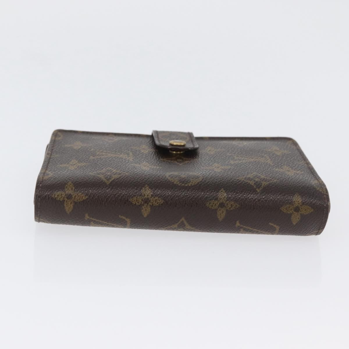 LOUIS VUITTON Monogram Porto Papie Zip Wallet M61207 LV Auth bs33861