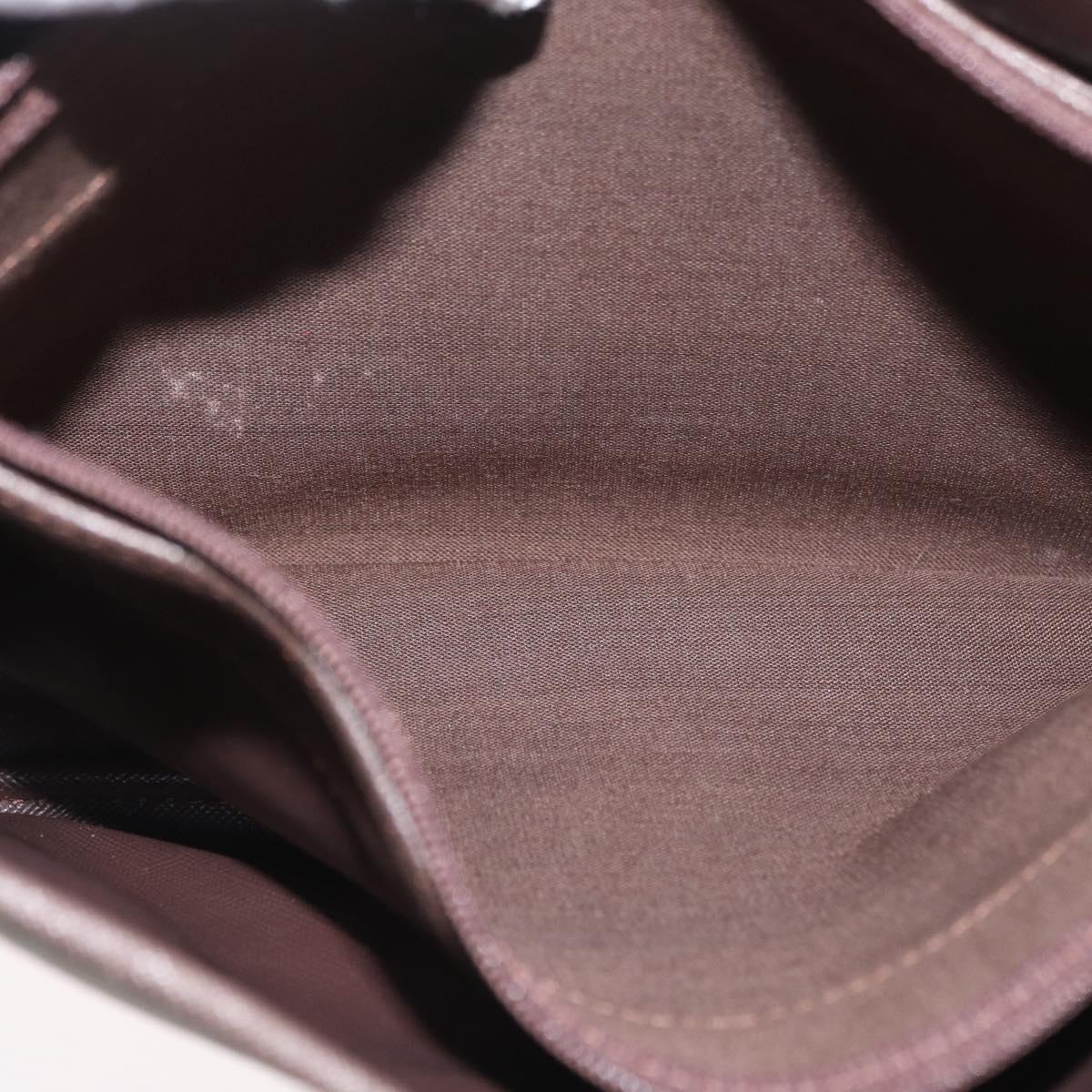 Burberrys Nova Check Shoulder Bag Canvas Brown Gold Auth bs33876