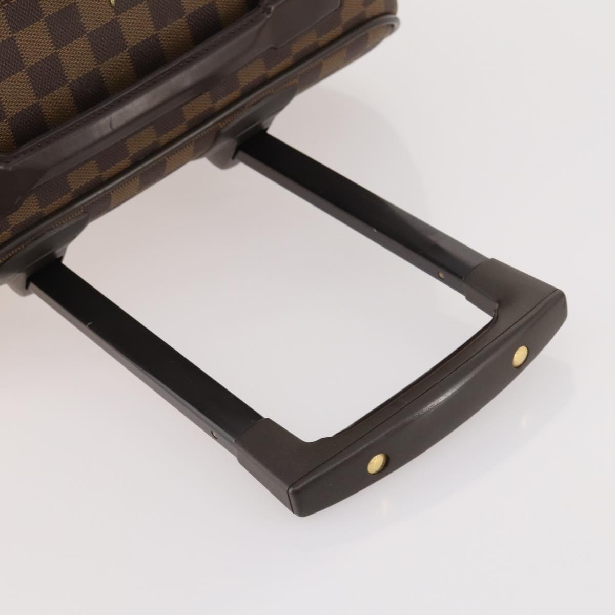 LOUIS VUITTON Damier Ebene Pegas 55 suitcase N23294 LV Auth bs33916A