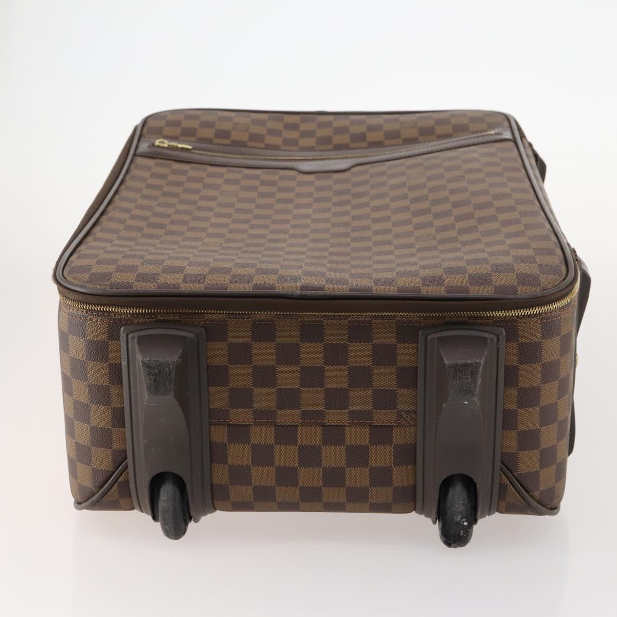 LOUIS VUITTON Damier Ebene Pegas 55 suitcase N23294 LV Auth bs33916A