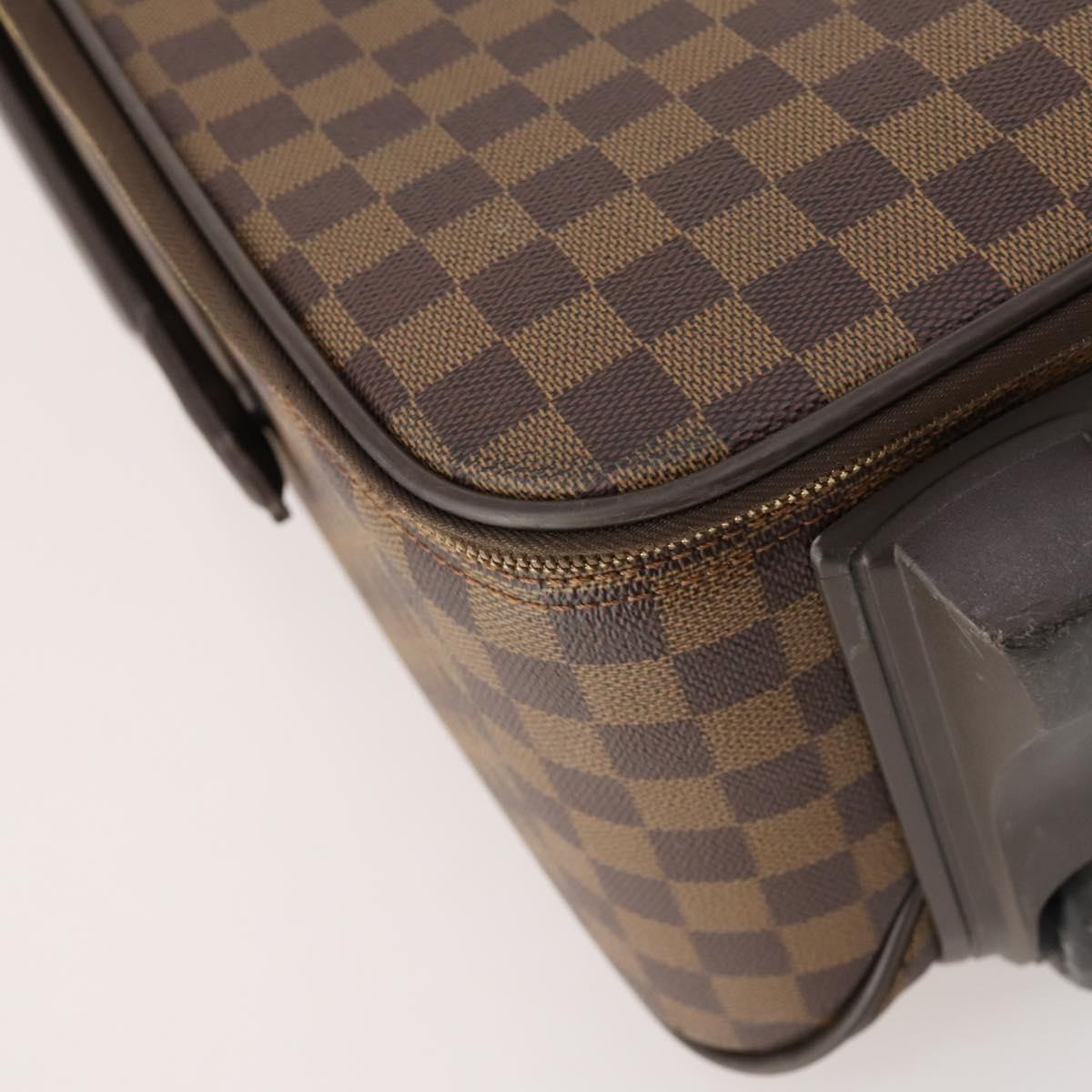 LOUIS VUITTON Damier Ebene Pegas 55 suitcase N23294 LV Auth bs33916A