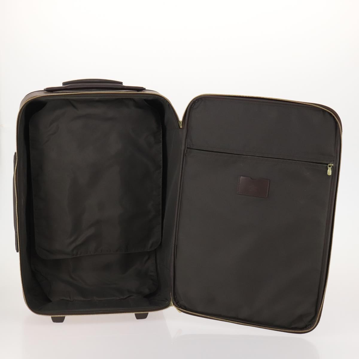 LOUIS VUITTON Damier Ebene Pegas 55 suitcase N23294 LV Auth bs33916A