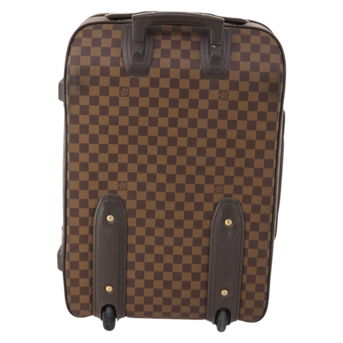 LOUIS VUITTON Damier Ebene Pegas 55 suitcase N23294 LV Auth bs33916A
