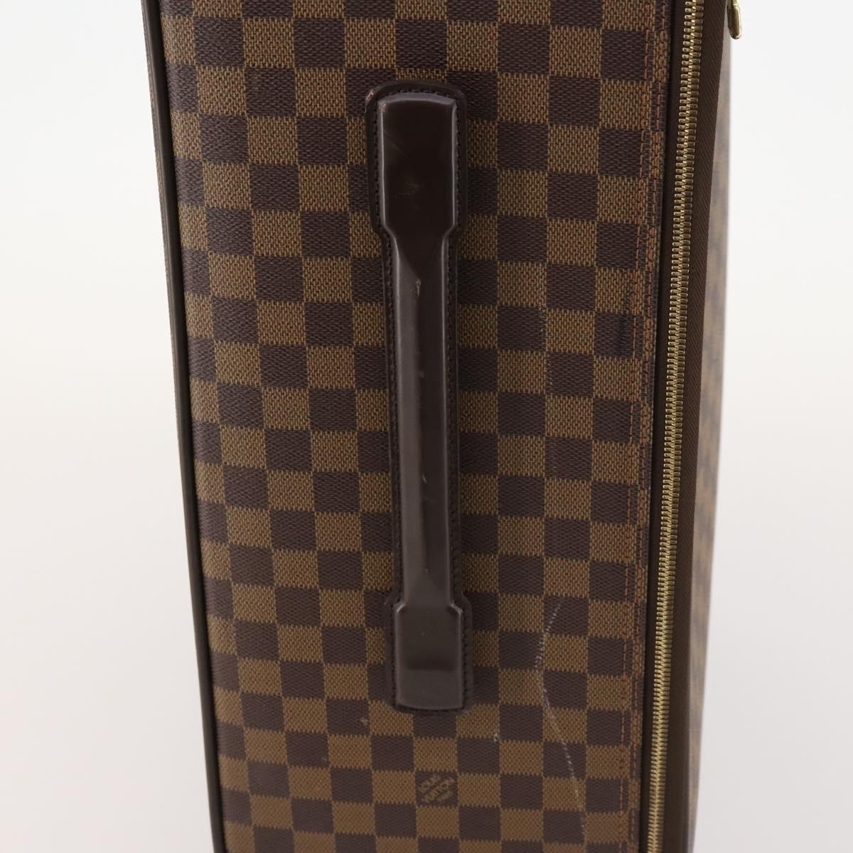 LOUIS VUITTON Damier Ebene Pegas 55 suitcase N23294 LV Auth bs33916A