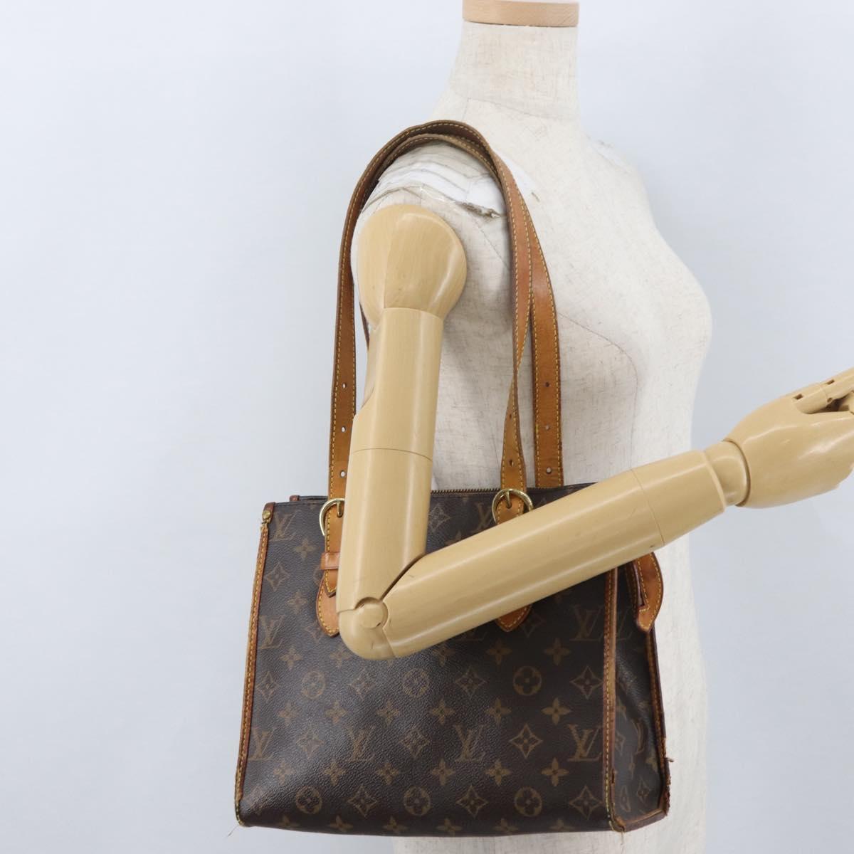 LOUIS VUITTON Monogram Popincourt Hand Bag M40007 LV Auth bs33918