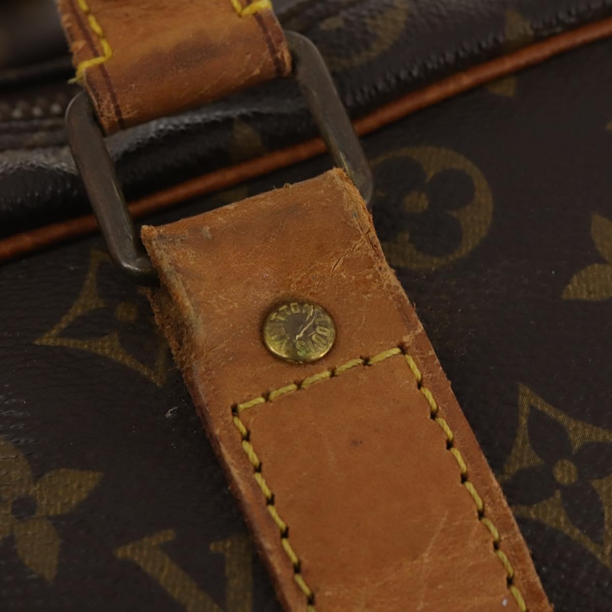 LOUIS VUITTON Monogram Sac Trois Posh 50 Boston Bag M41376 LV Auth bs33922