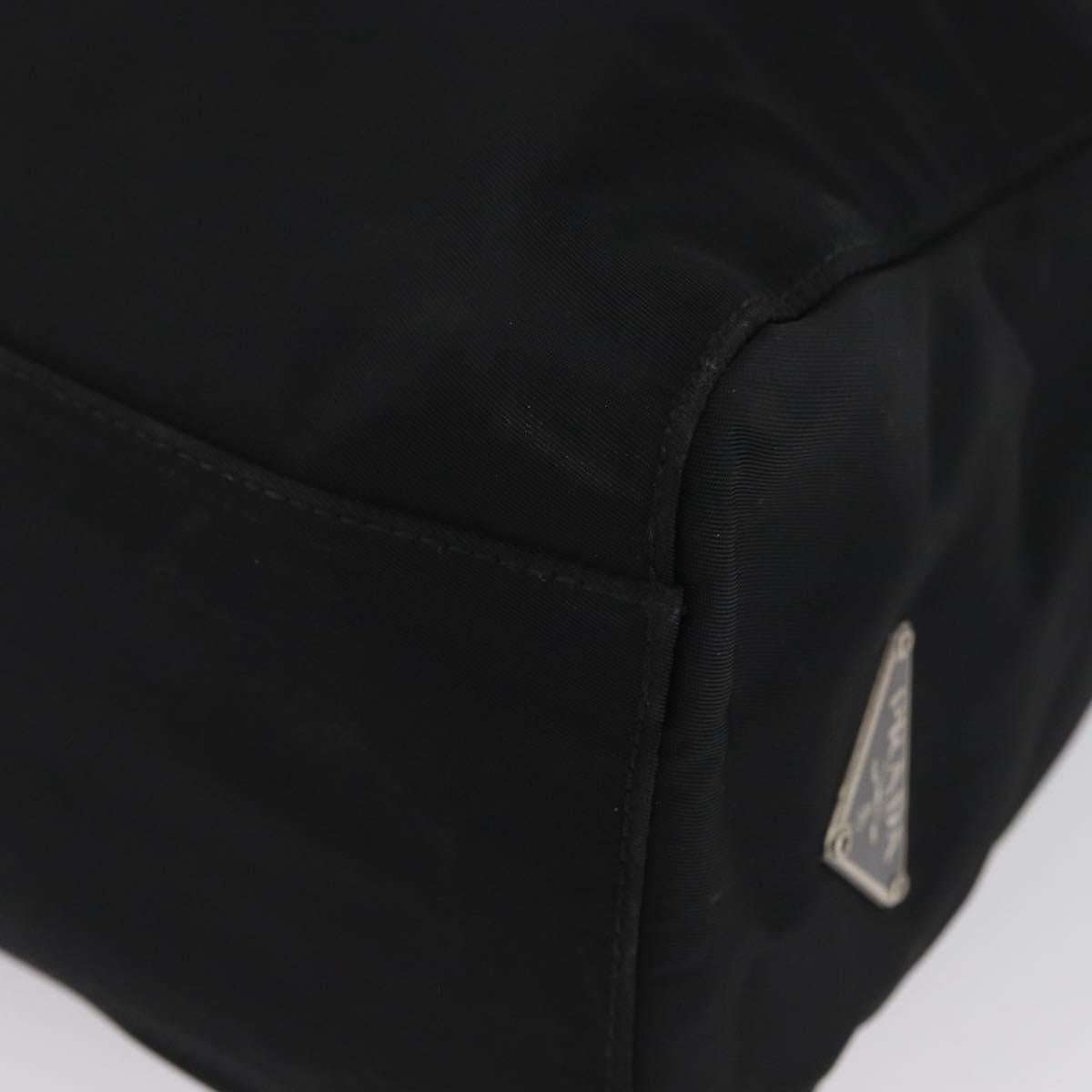 PRADA Hand Bag Nylon Black Auth bs33933