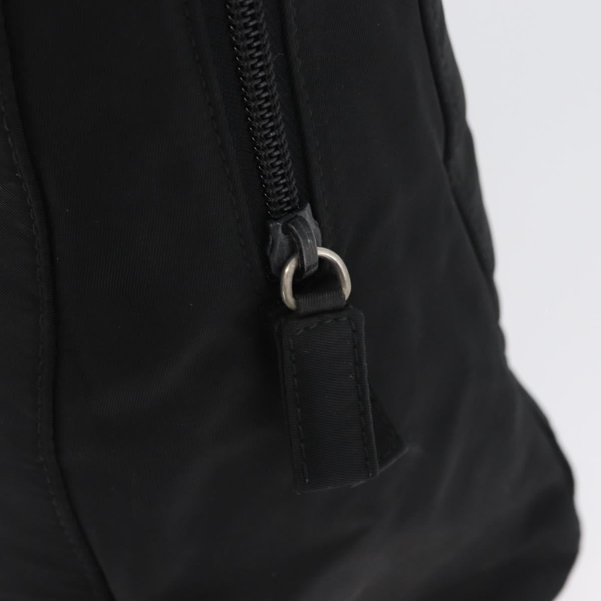 PRADA Hand Bag Nylon Black Auth bs33933