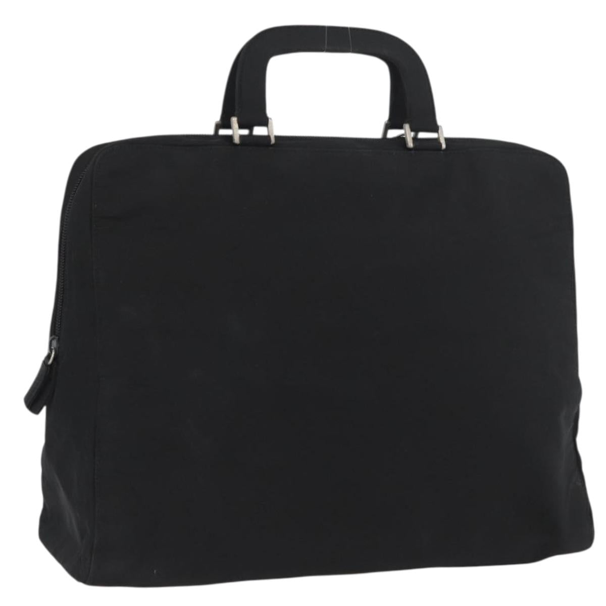 PRADA Hand Bag Nylon Black Auth bs33933