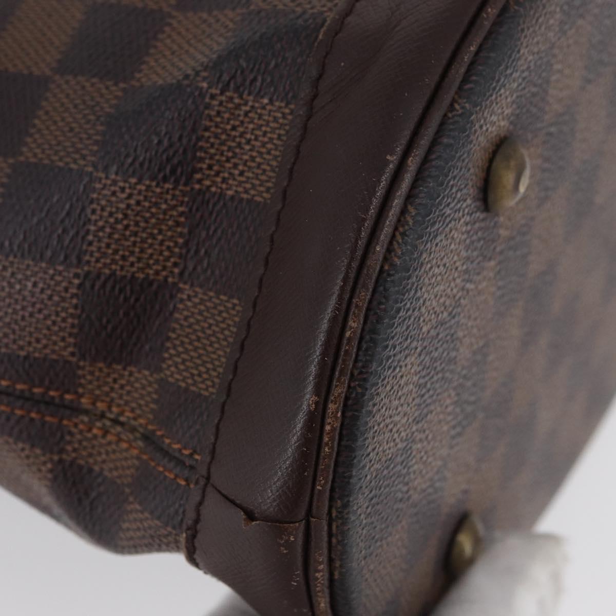 LOUIS VUITTON Damier Ebene Marais Shoulder Bag N42240 LV Auth bs33936