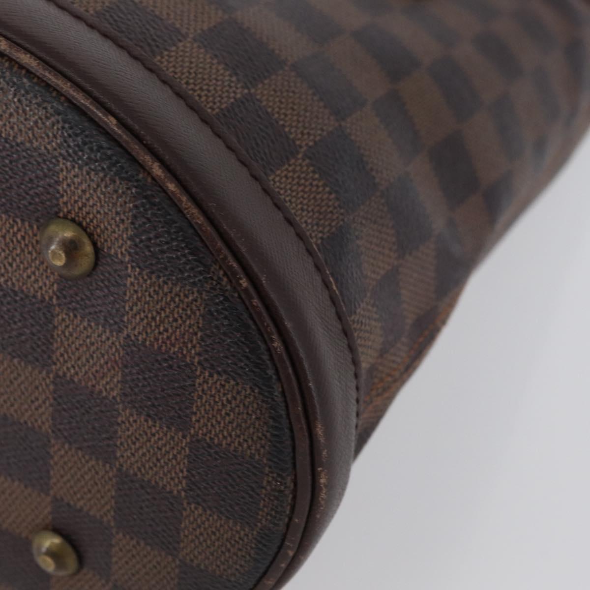 LOUIS VUITTON Damier Ebene Marais Shoulder Bag N42240 LV Auth bs33936