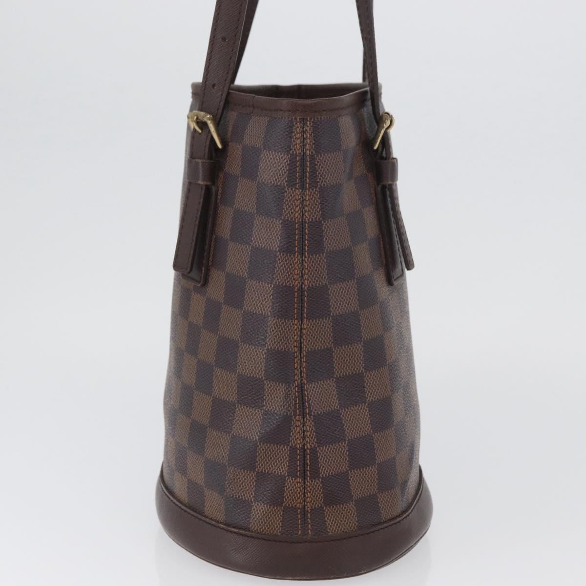 LOUIS VUITTON Damier Ebene Marais Shoulder Bag N42240 LV Auth bs33936