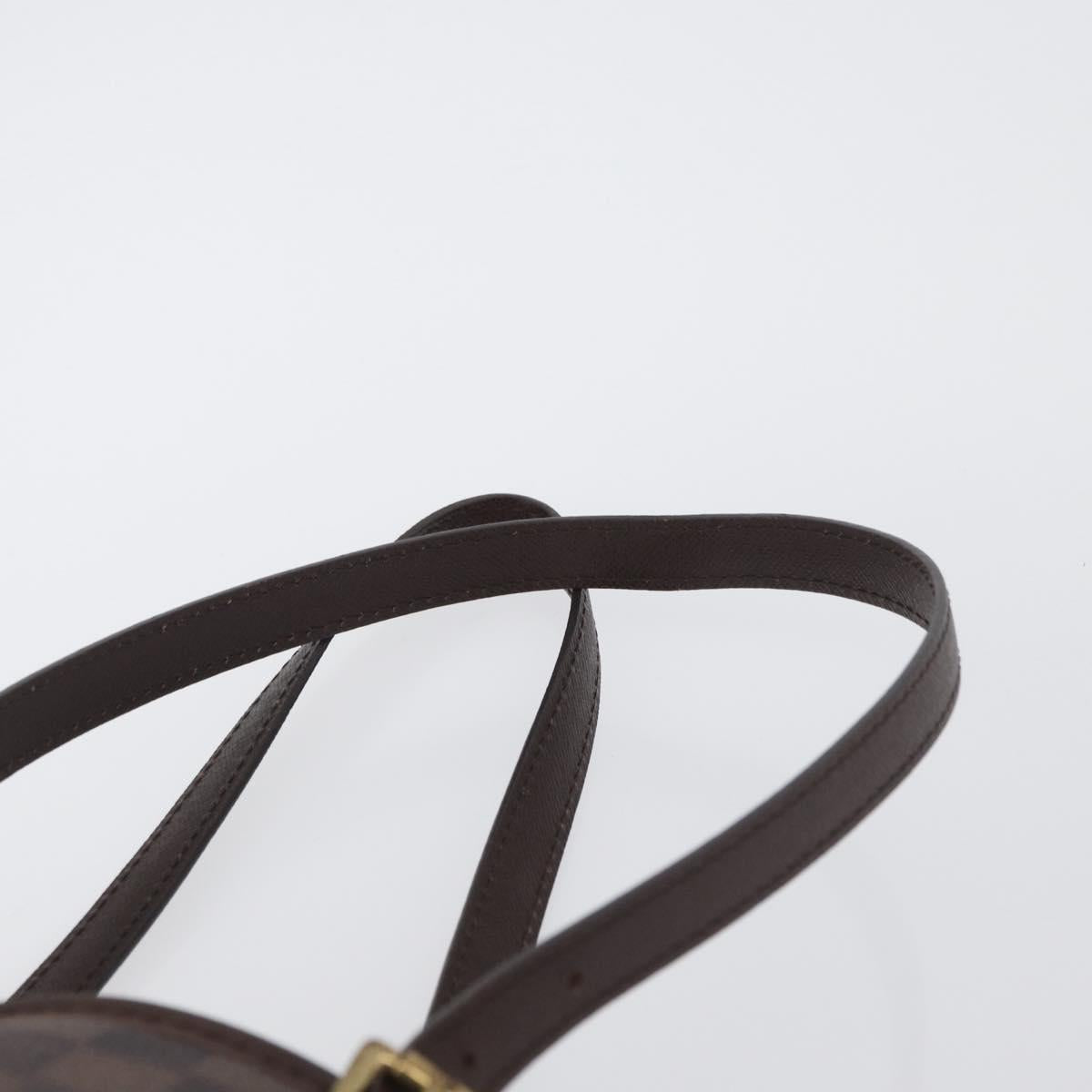 LOUIS VUITTON Damier Ebene Marais Shoulder Bag N42240 LV Auth bs33936