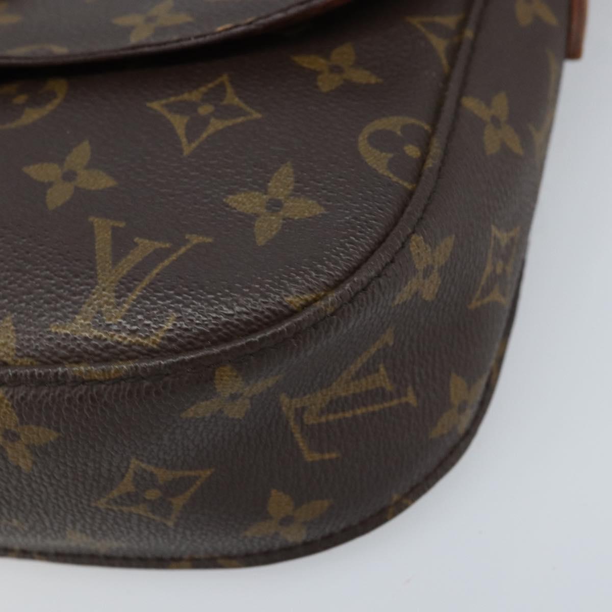 LOUIS VUITTON Monogram Saint Cloud GM Shoulder Bag M51242 LV Auth bs33939