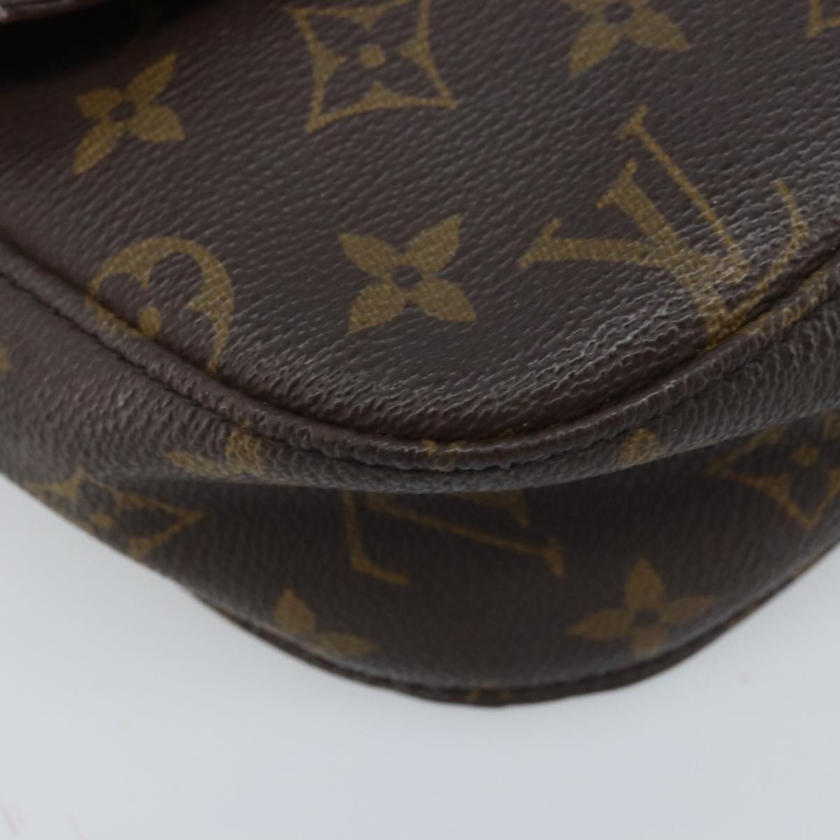 LOUIS VUITTON Monogram Saint Cloud GM Shoulder Bag M51242 LV Auth bs33939