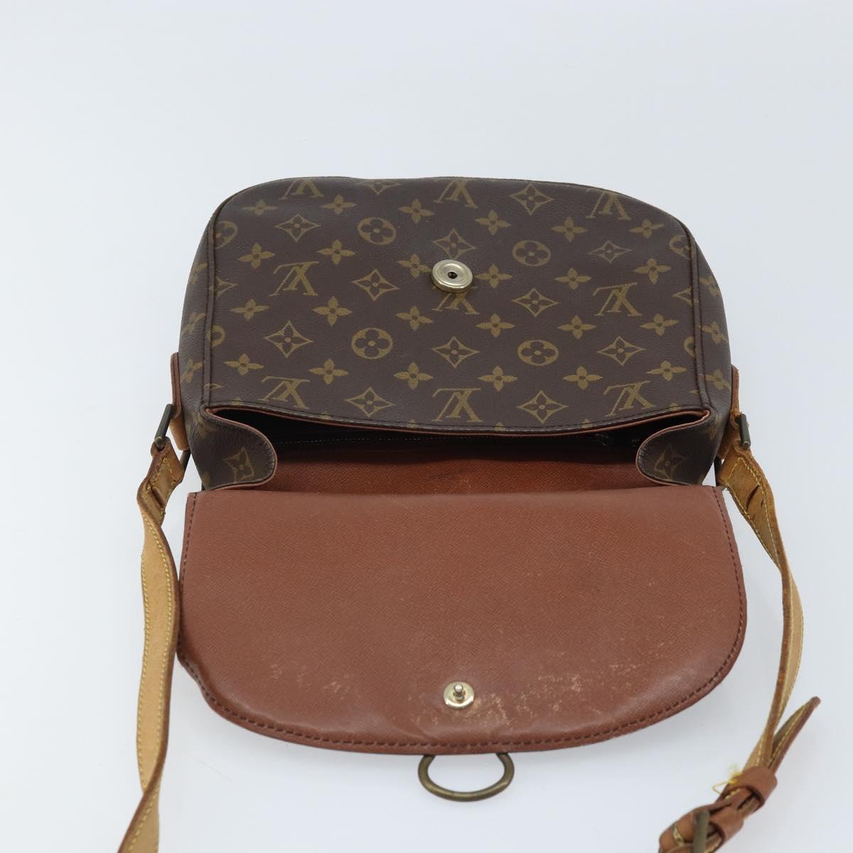 LOUIS VUITTON Monogram Saint Cloud GM Shoulder Bag M51242 LV Auth bs33939