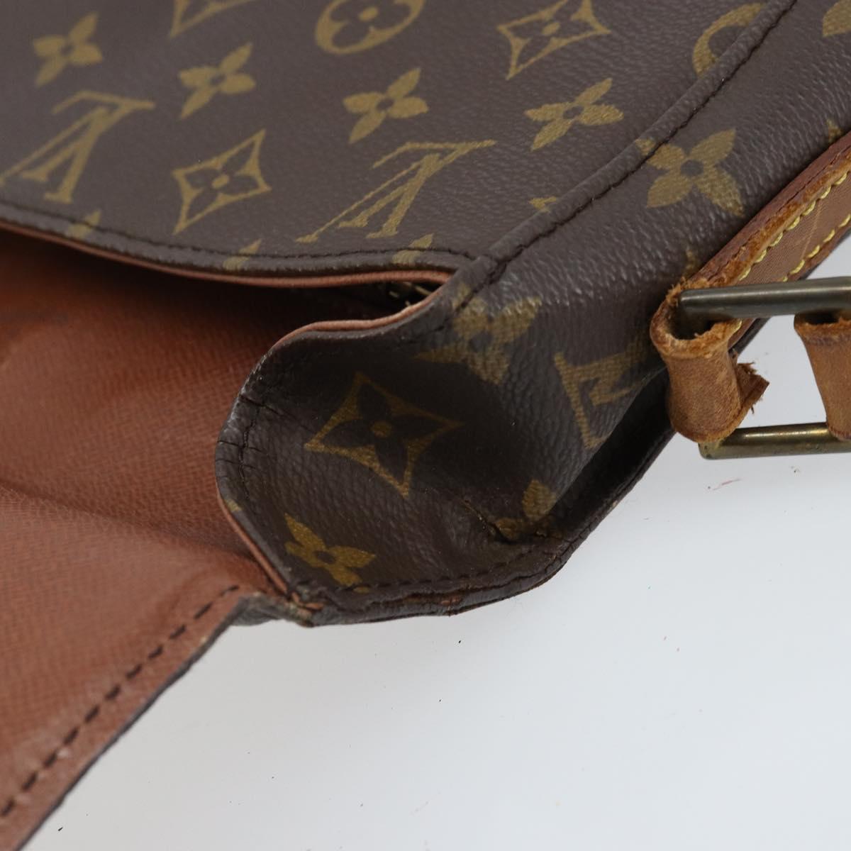 LOUIS VUITTON Monogram Saint Cloud GM Shoulder Bag M51242 LV Auth bs33939