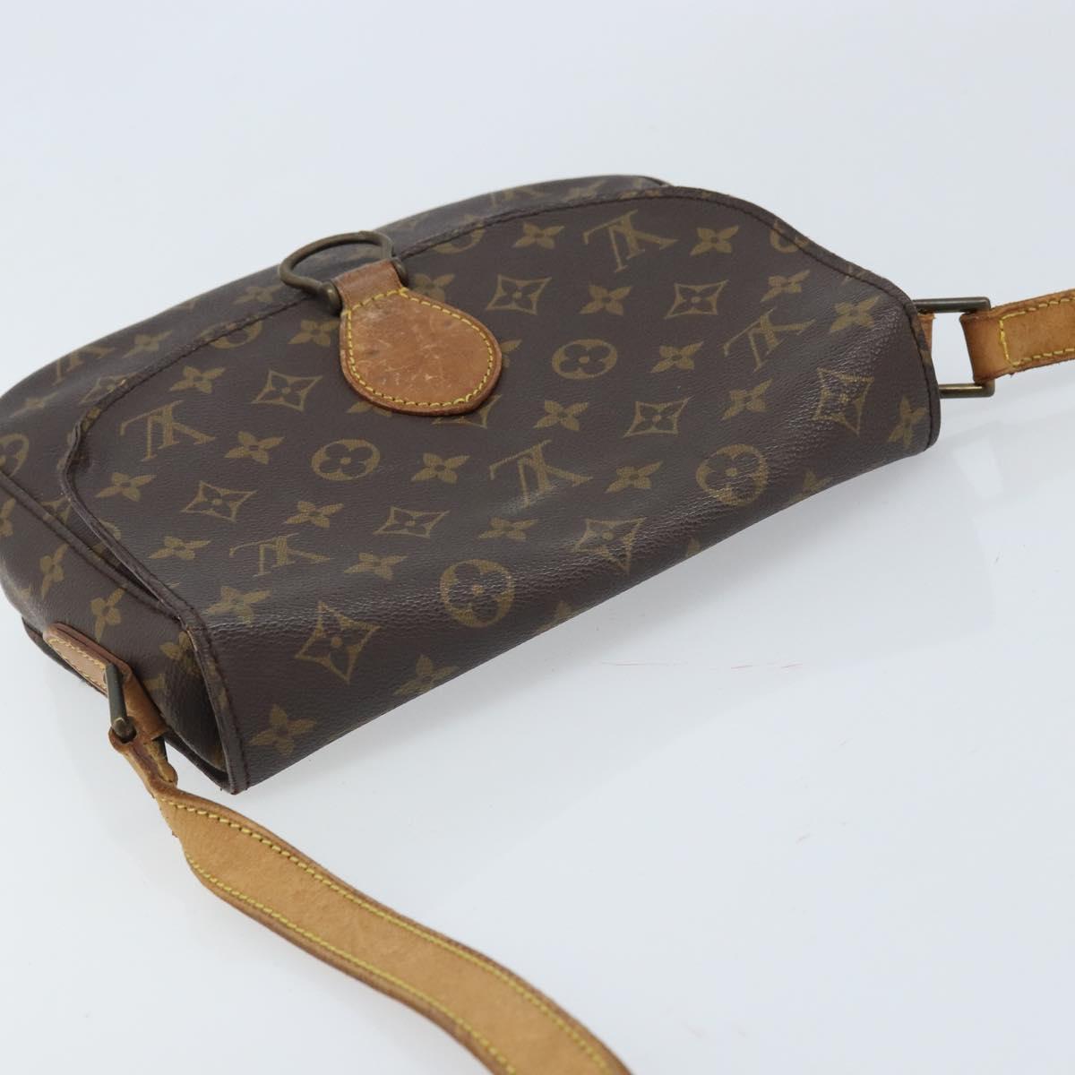 LOUIS VUITTON Monogram Saint Cloud GM Shoulder Bag M51242 LV Auth bs33939