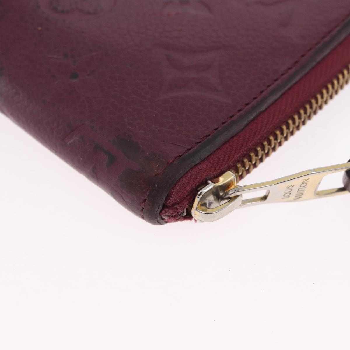 LOUIS VUITTON Empreinte Portefeuille Secret Ron Wallet Oroll M60359 Auth bs33947