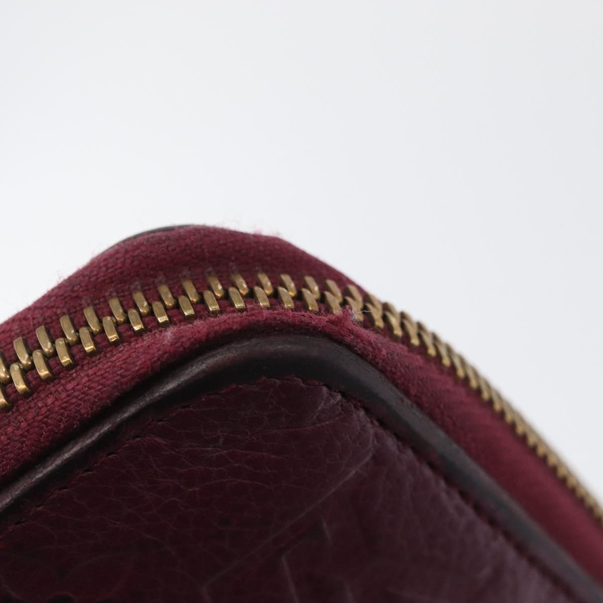LOUIS VUITTON Empreinte Portefeuille Secret Ron Wallet Oroll M60359 Auth bs33947