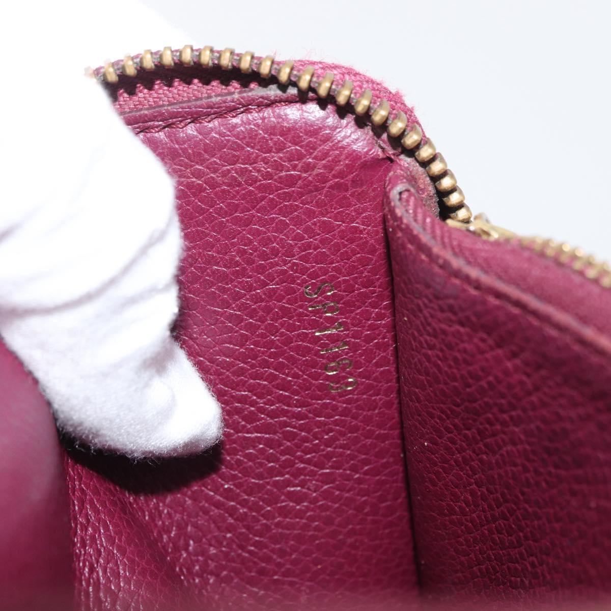 LOUIS VUITTON Empreinte Portefeuille Secret Ron Wallet Oroll M60359 Auth bs33947