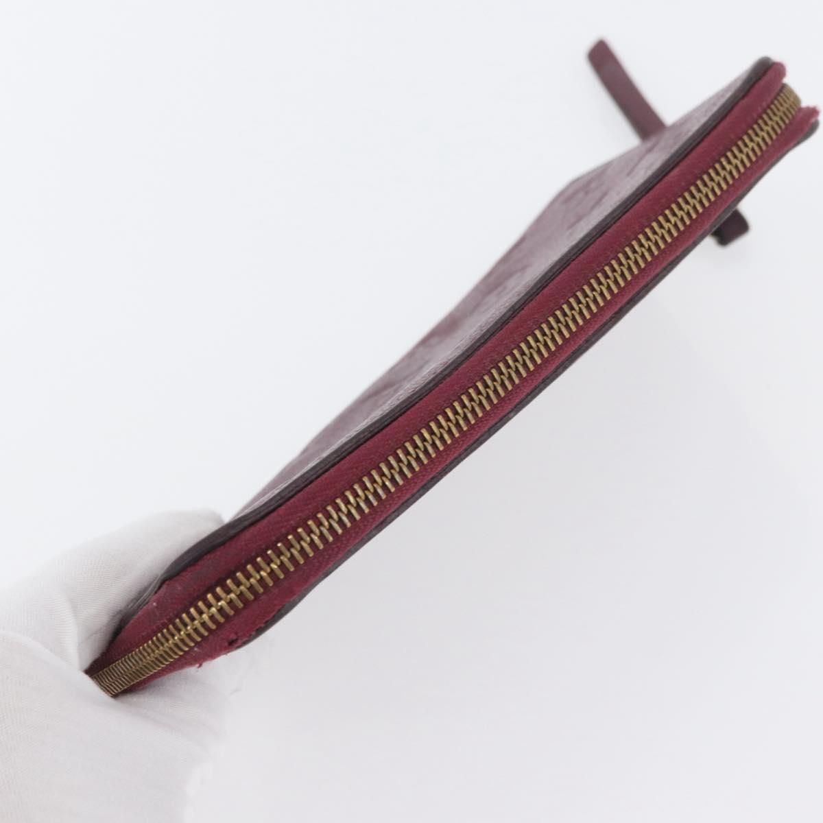 LOUIS VUITTON Empreinte Portefeuille Secret Ron Wallet Oroll M60359 Auth bs33947