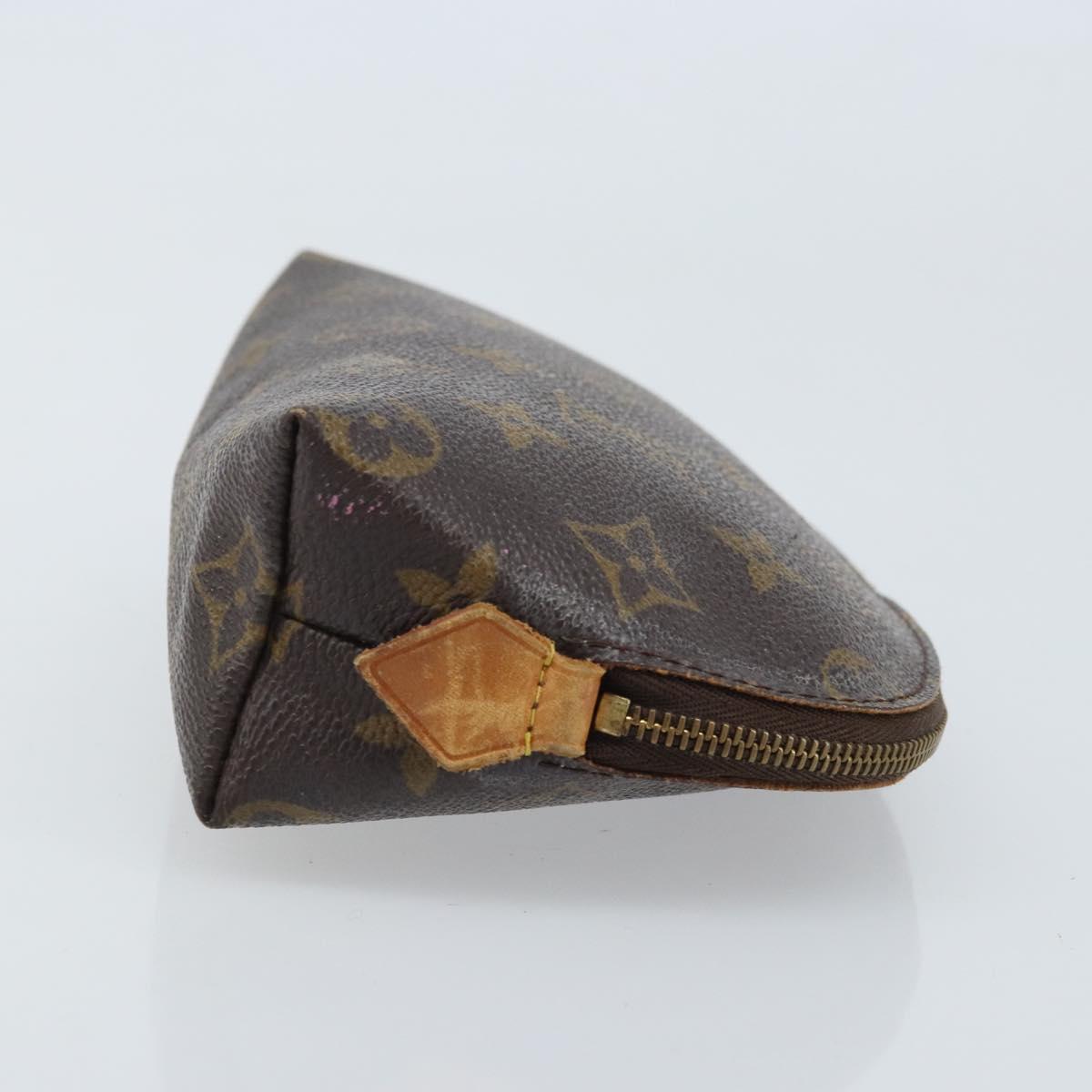 LOUIS VUITTON Monogram Pochette Cosmetic PM Cosmetic Pouch M47515 Auth bs33950