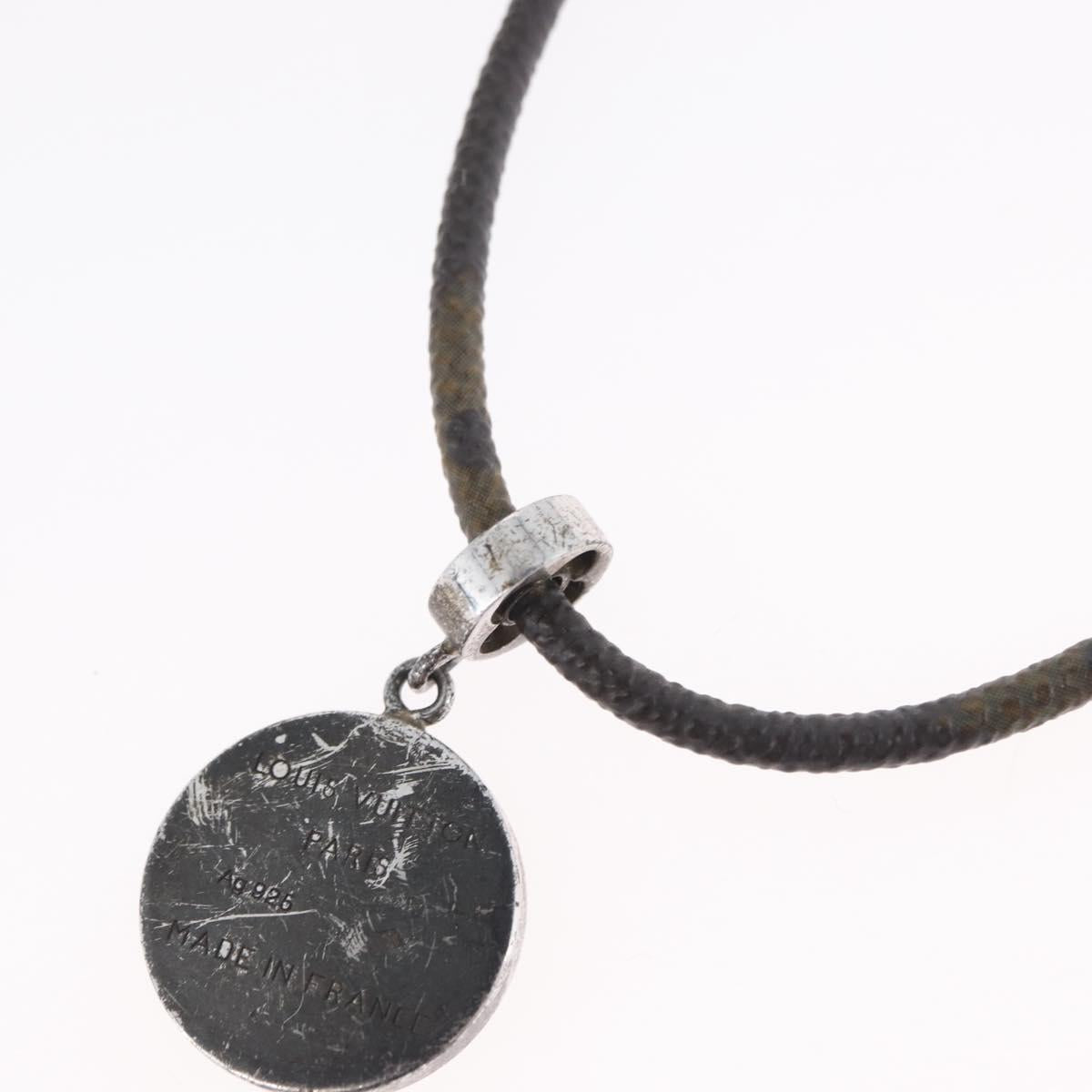 LOUIS VUITTON Monogram Pandantif Necklace M65436 LV Auth bs33954