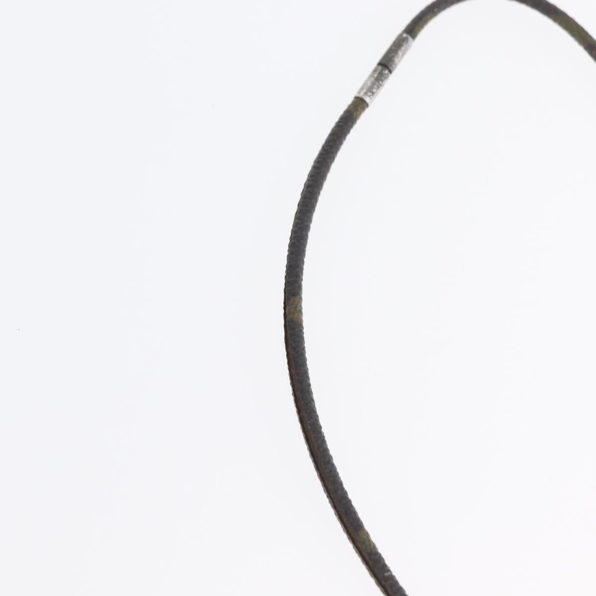 LOUIS VUITTON Monogram Pandantif Necklace M65436 LV Auth bs33954
