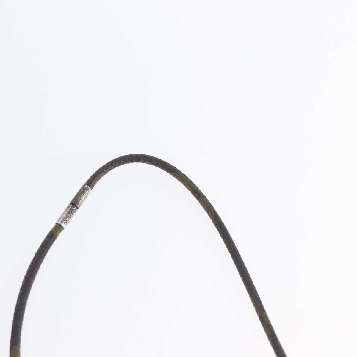 LOUIS VUITTON Monogram Pandantif Necklace M65436 LV Auth bs33954