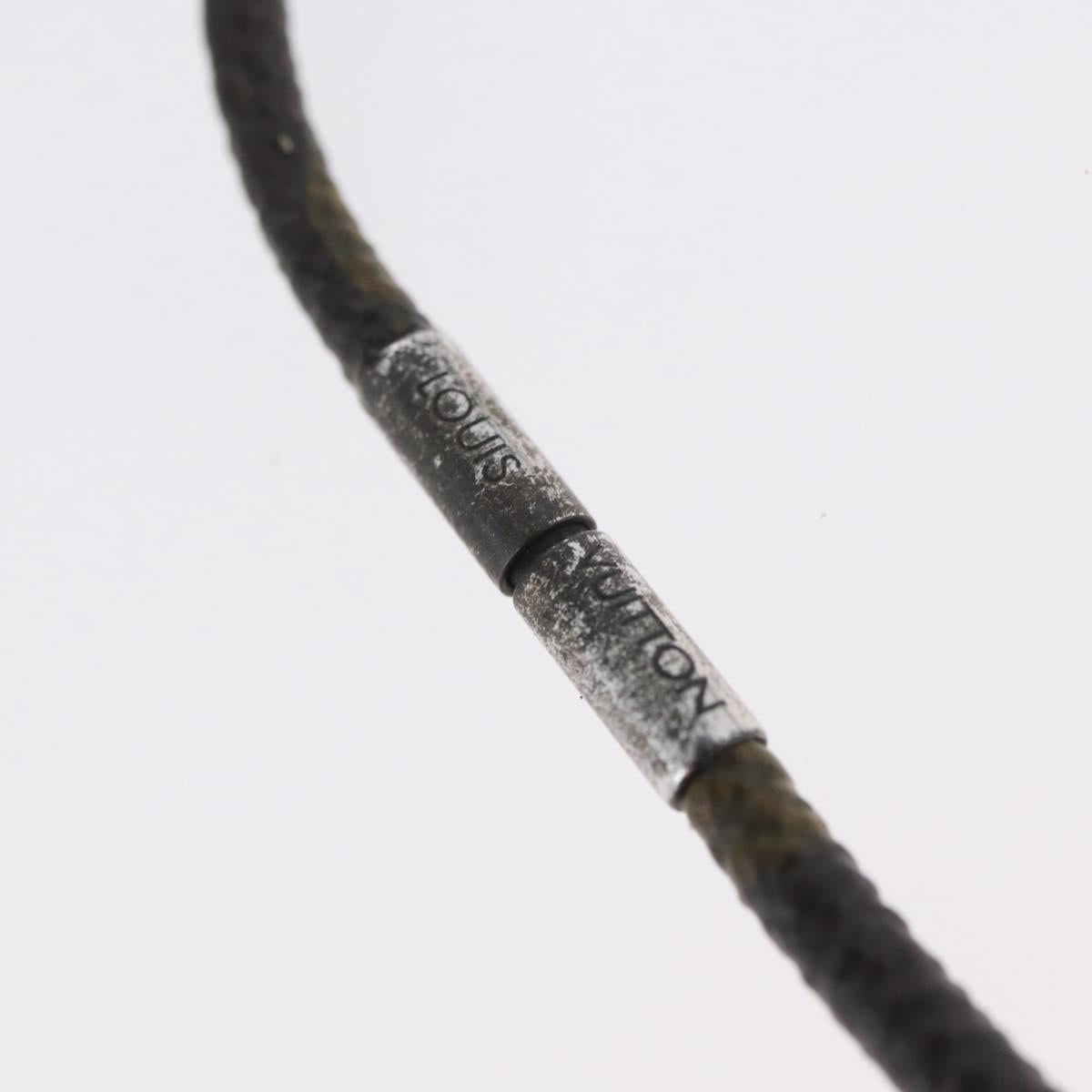 LOUIS VUITTON Monogram Pandantif Necklace M65436 LV Auth bs33954