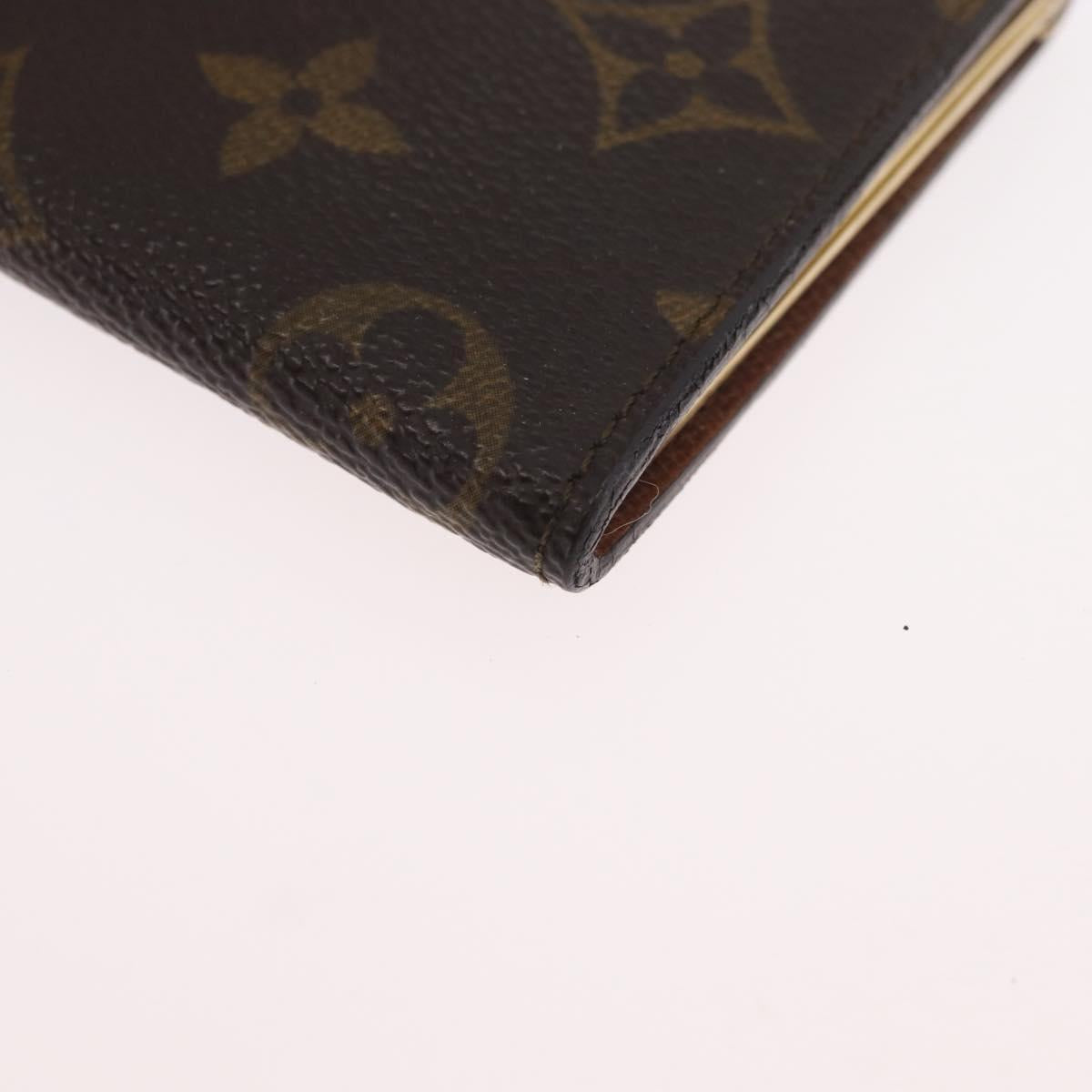 LOUIS VUITTON Monogram Porte Monnaie French Purse Wallet LV Auth bs33957