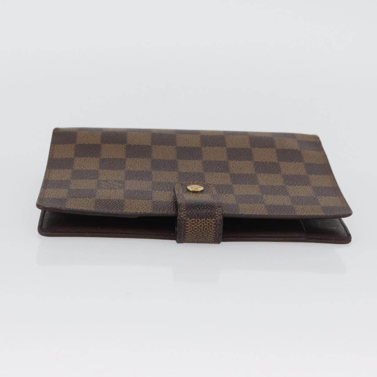 LOUIS VUITTON Damier Ebene Agenda MM Day Planner Cover R20240 LV Auth bs33964
