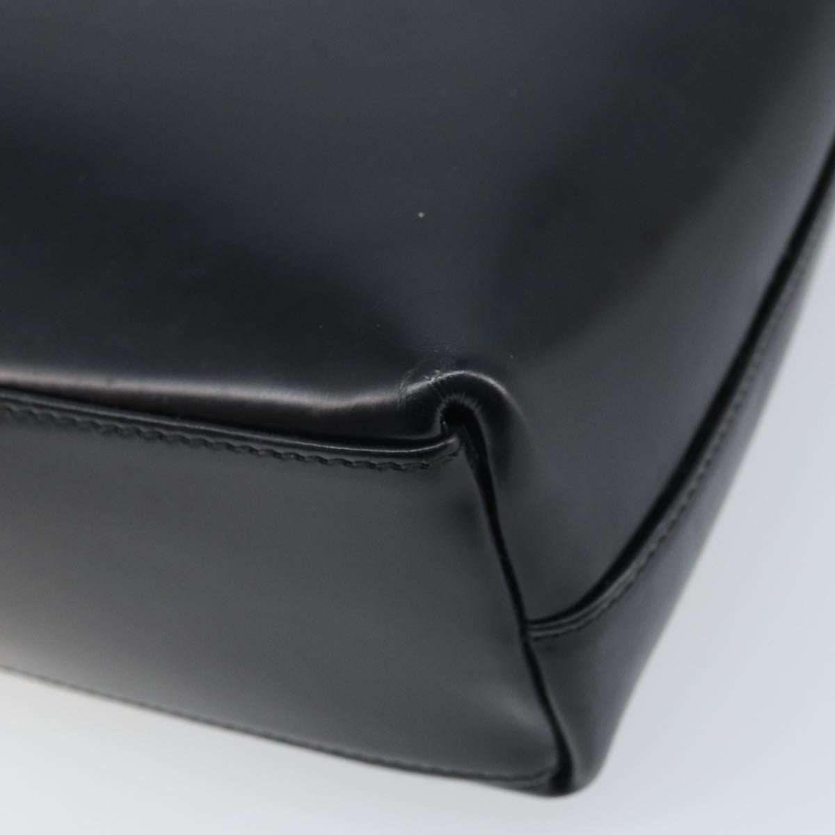 GUCCI Tote Bag Leather Black 002 2113 0483 Auth bs33978