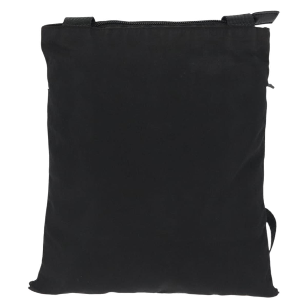 PRADA Shoulder Bag Nylon Black Auth bs33979