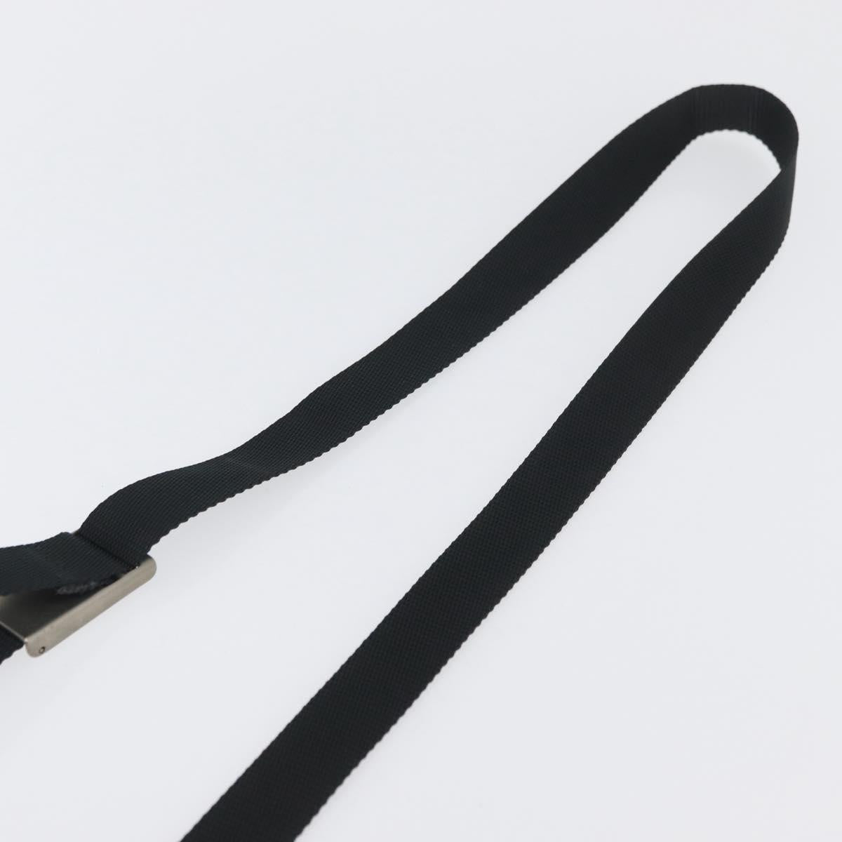 PRADA Shoulder Bag Nylon Black Auth bs33979