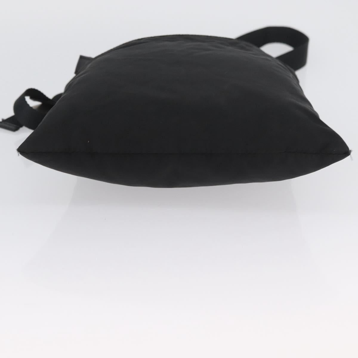 PRADA Shoulder Bag Nylon Black Auth bs33979