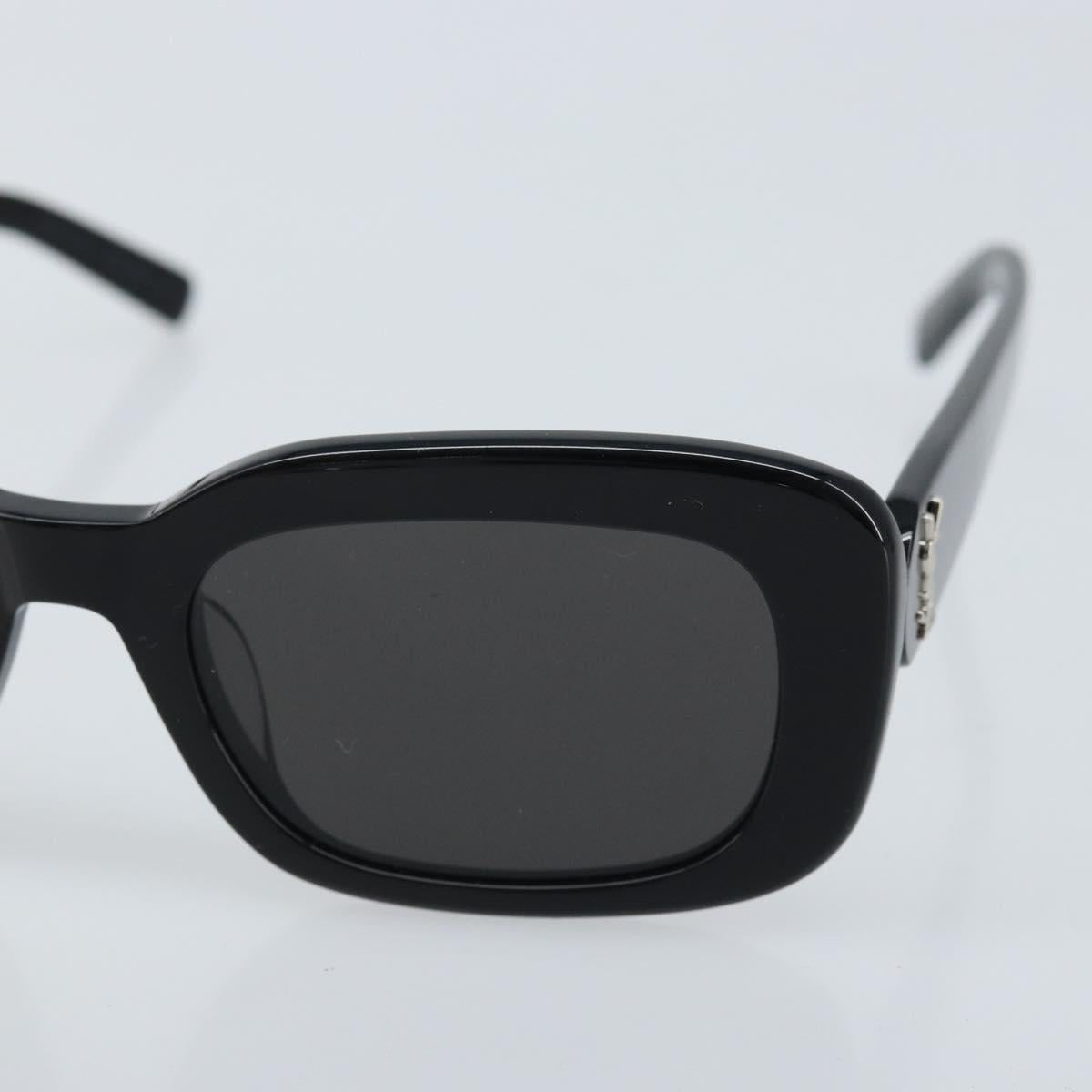 SAINT LAURENT Sunglasses plastic Black Auth bs33992