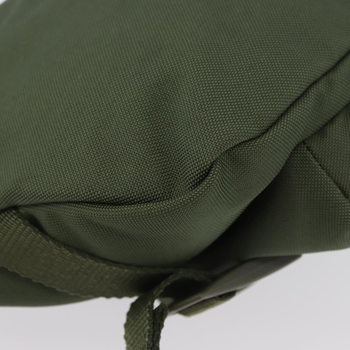 BALENCIAGA Body Bag Canvas Khaki 644035 Auth bs33995