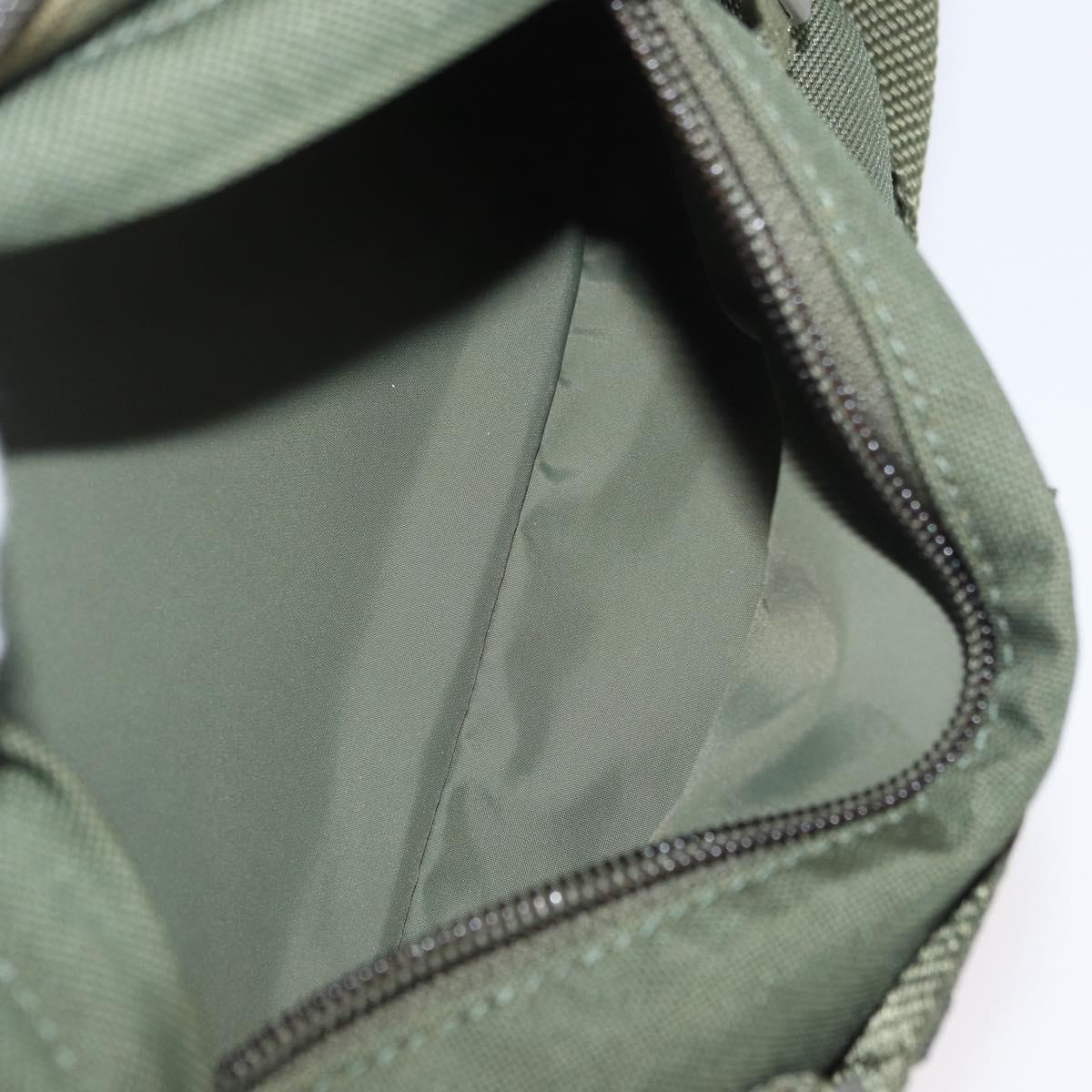 BALENCIAGA Body Bag Canvas Khaki 644035 Auth bs33995