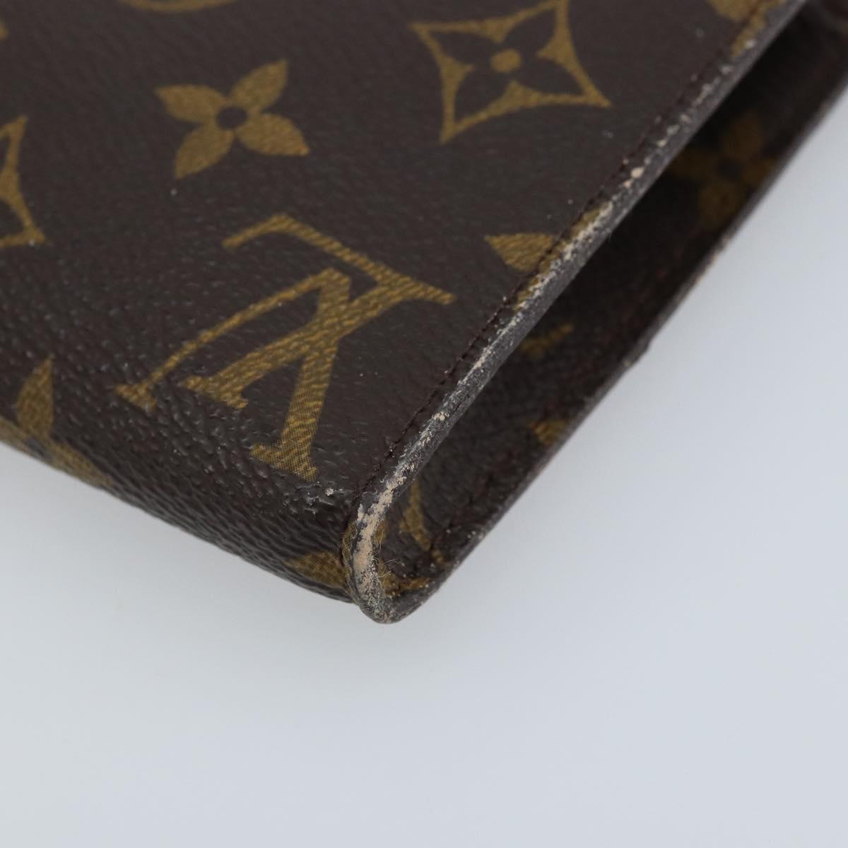 LOUIS VUITTON Monogram Bucket GM Accessory Pouch LV Auth bs33999