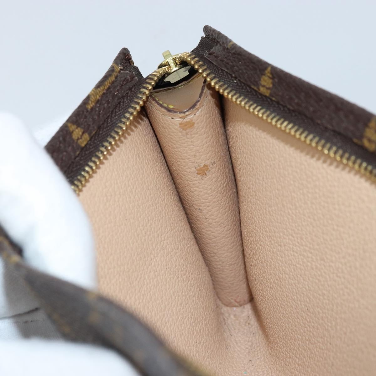 LOUIS VUITTON Monogram Bucket GM Accessory Pouch LV Auth bs33999