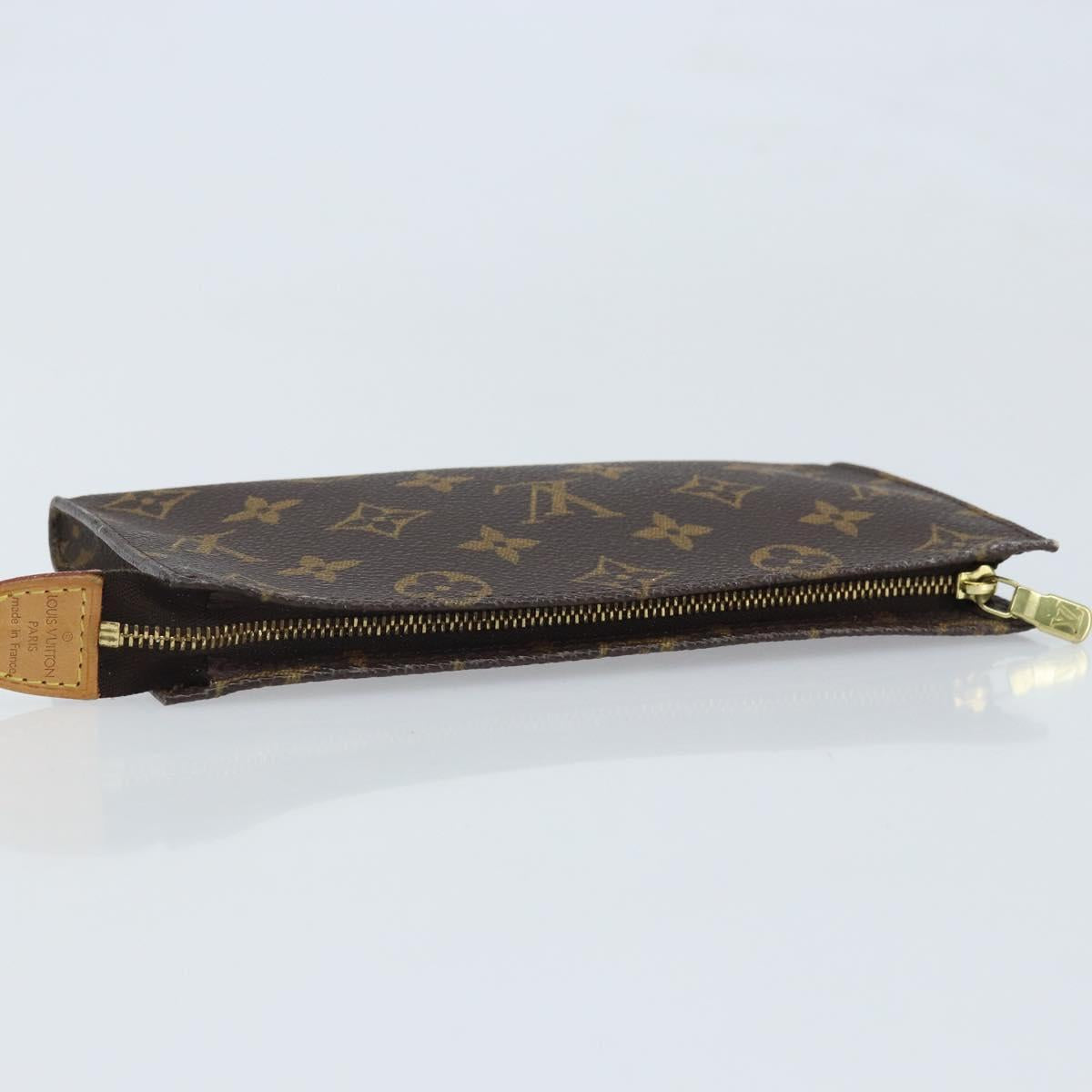 LOUIS VUITTON Monogram Bucket GM Accessory Pouch LV Auth bs33999