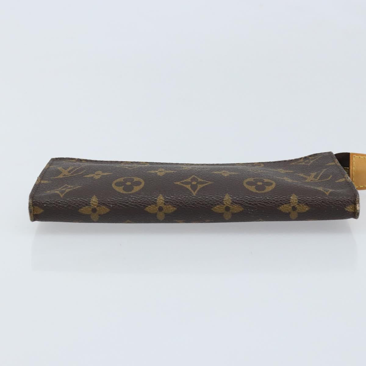 LOUIS VUITTON Monogram Bucket GM Accessory Pouch LV Auth bs33999