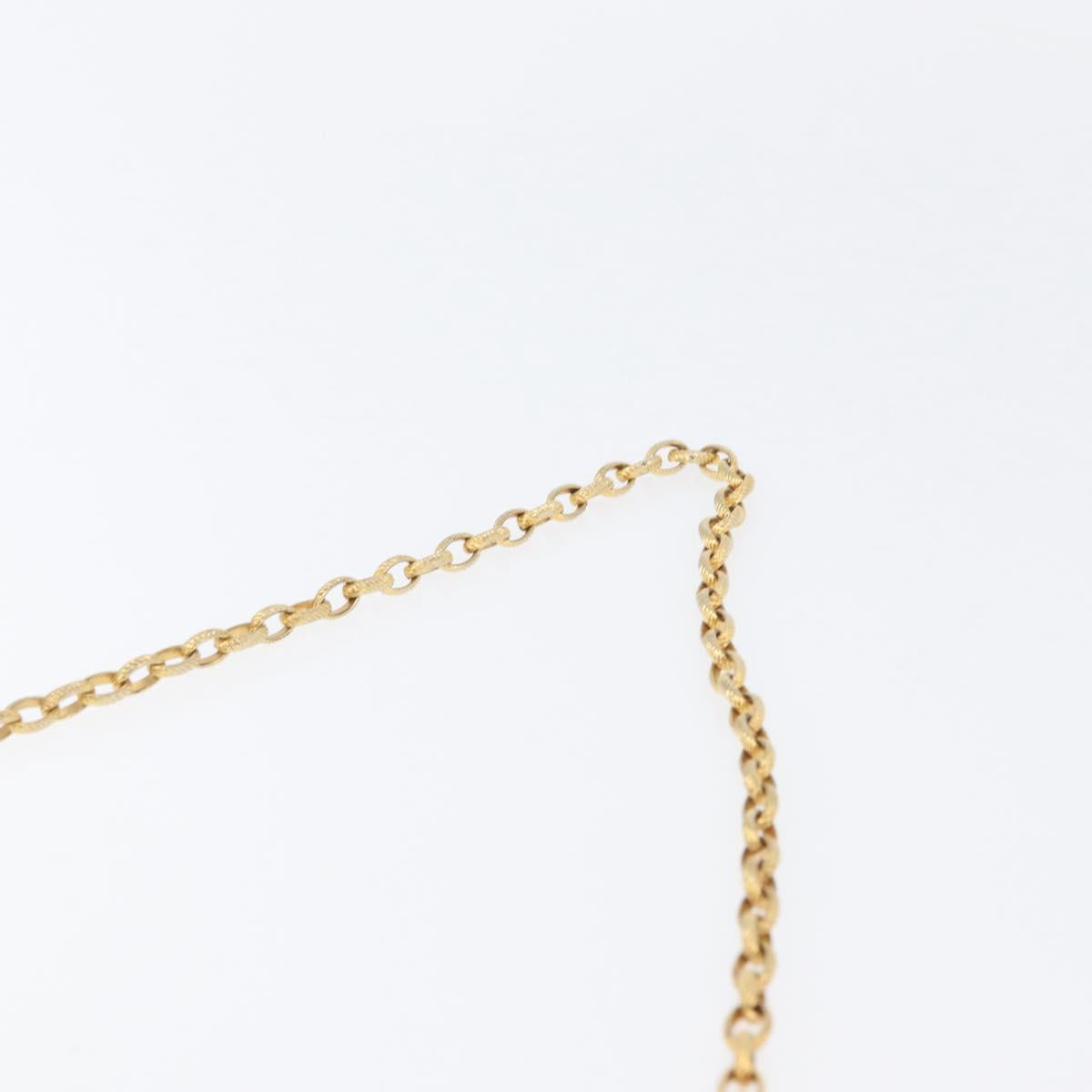 CHANEL Matelasse Chain Shoulder Bag Lamb Skin Black Gold CC Auth bs34016