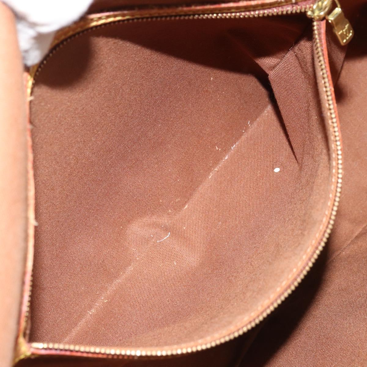 LOUIS VUITTON Monogram Gibeciere GM Shoulder Bag M42246 LV Auth bs34030